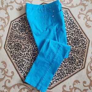 Bandolino Mandie Turquoise Denim Jeans 6P